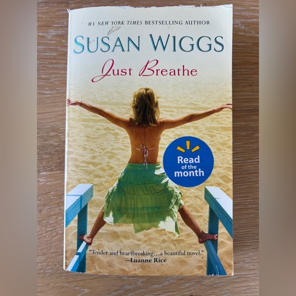 🩵💚SUSAN WIGGS BOOK “JUST BREATH”🩵💚 - Picture 1 of 3